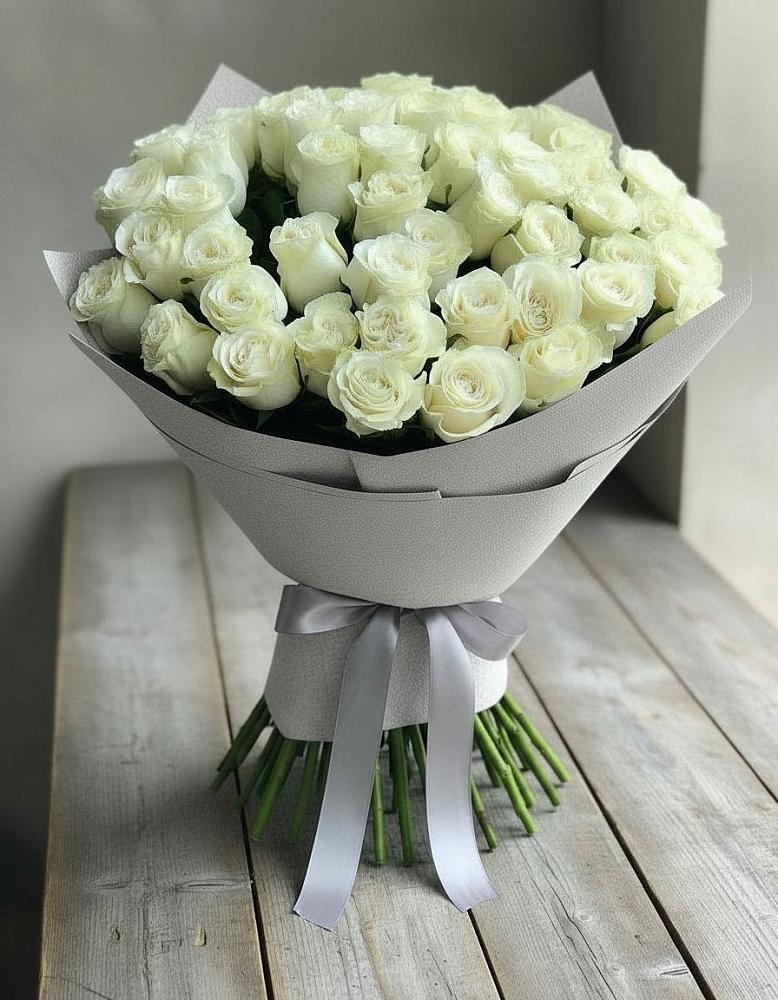 Букет 35 Белых роз в Ногинске