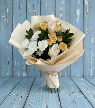 Букет цветов из:  Розы и Хризантемы #REPLACE_PRED# Ногинске