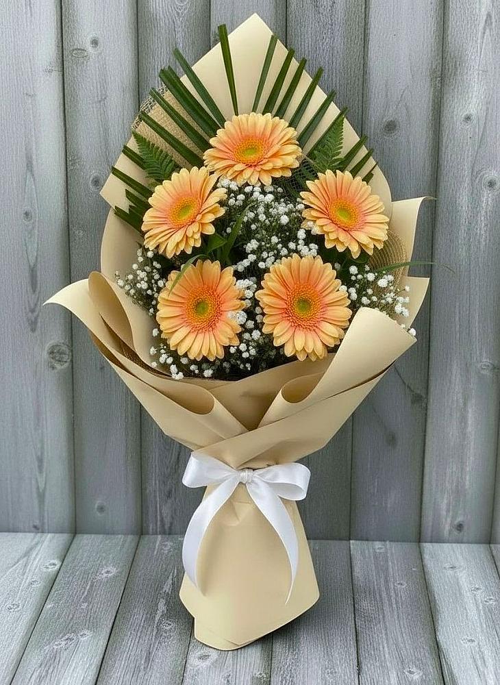 Букет цветов из: Герберы в Ногинске