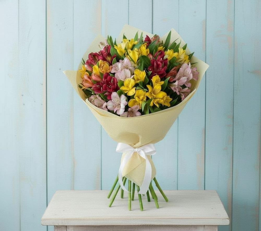 Букет цветов из: Альстромерии в Ногинске