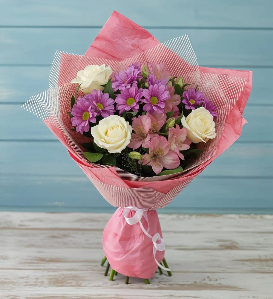 Букет цветов из: Герберы в Ногинске