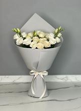 Букет цветов из:  Розы и Лизиантусы в Ногинске